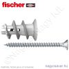 Fischer GKS gipszkarton dübel+csavar (50db/cs)