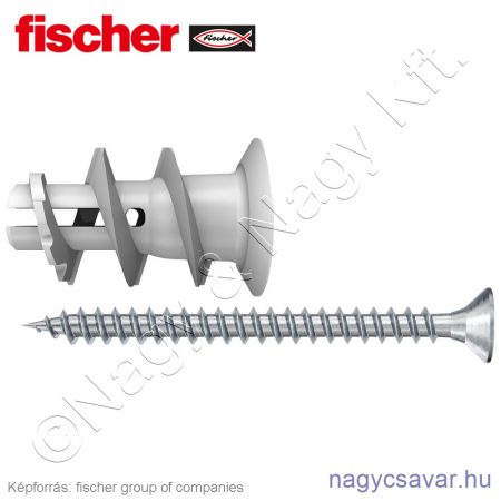 Fischer GKS gipszkarton dübel+csavar (50db/cs)