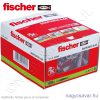 DUOPOWER 6x50 kétkomponensű nylon dübel (100/cs) FISCHER