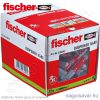 DUOPOWER 10x80 kétkomponensű nylon dübel (25/cs) FISCHER