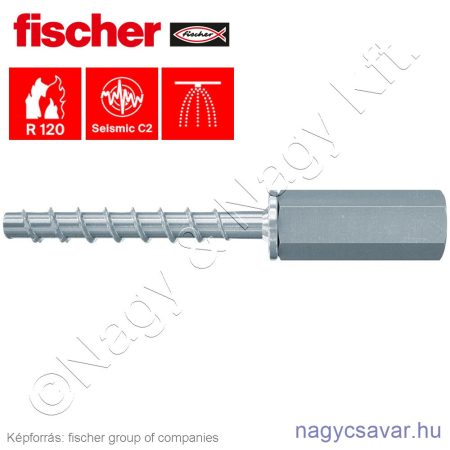 ULTRACUT FBS II 6x35 M8/M10I betoncsavar M8 és M10 belső menettel (100/cs) FISCHER