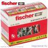 DUOPOWER 6x30 S kétkomponensű nylon dübel + csavar (50/cs) FISCHER