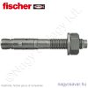 FAZ II Plus 12/10 K R  alapcsavar repedéses betonba A4 (20/cs) FISCHER