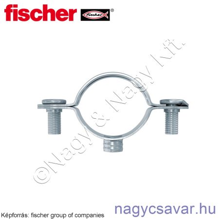 AM 26 fém csőbilincs 26-27mm 50/cs Fischer