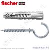 UX 6x35 RH univerzális dübel nikk.horoggal (25/cs) FISCHER