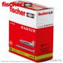 UX 6x35 R S/20 univerzális dübel peremmel és csavarral (25/cs) FISCHER